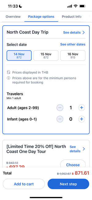 Before revamp: additional touchpoint in the legacy journey