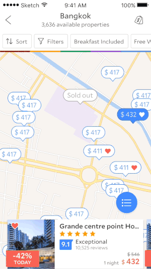 Maps app feature animation four