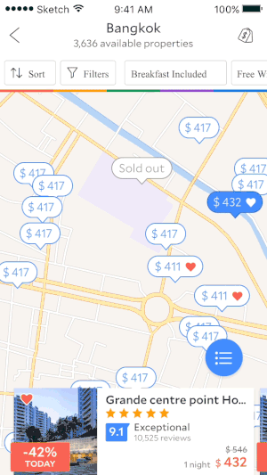 Maps app feature animation two