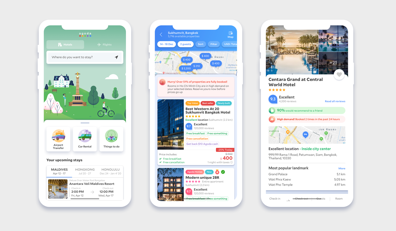 Refreshed core page: layout, hierarchy, and components